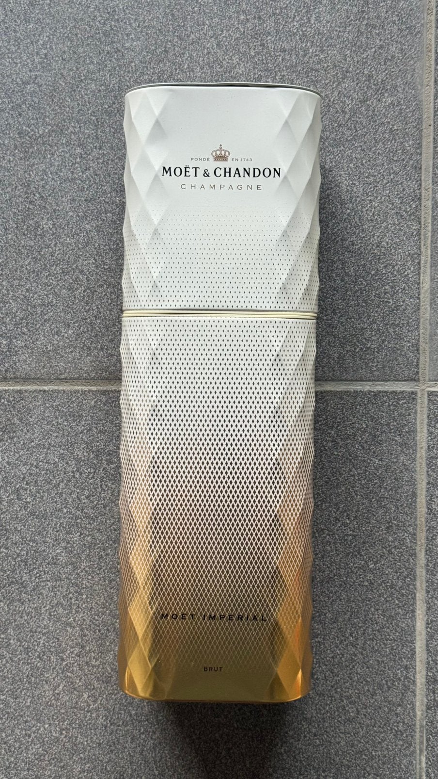 Glacière Moët & Chandon champagne Brut Imperial en métal, Enlèvement ou Envoi, Comme neuf