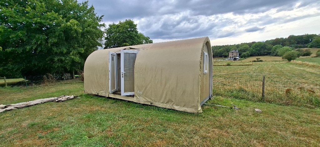 Cabane roulotte de camping, Caravans en Kamperen, Ophalen, Tot en met 4, Overige merken