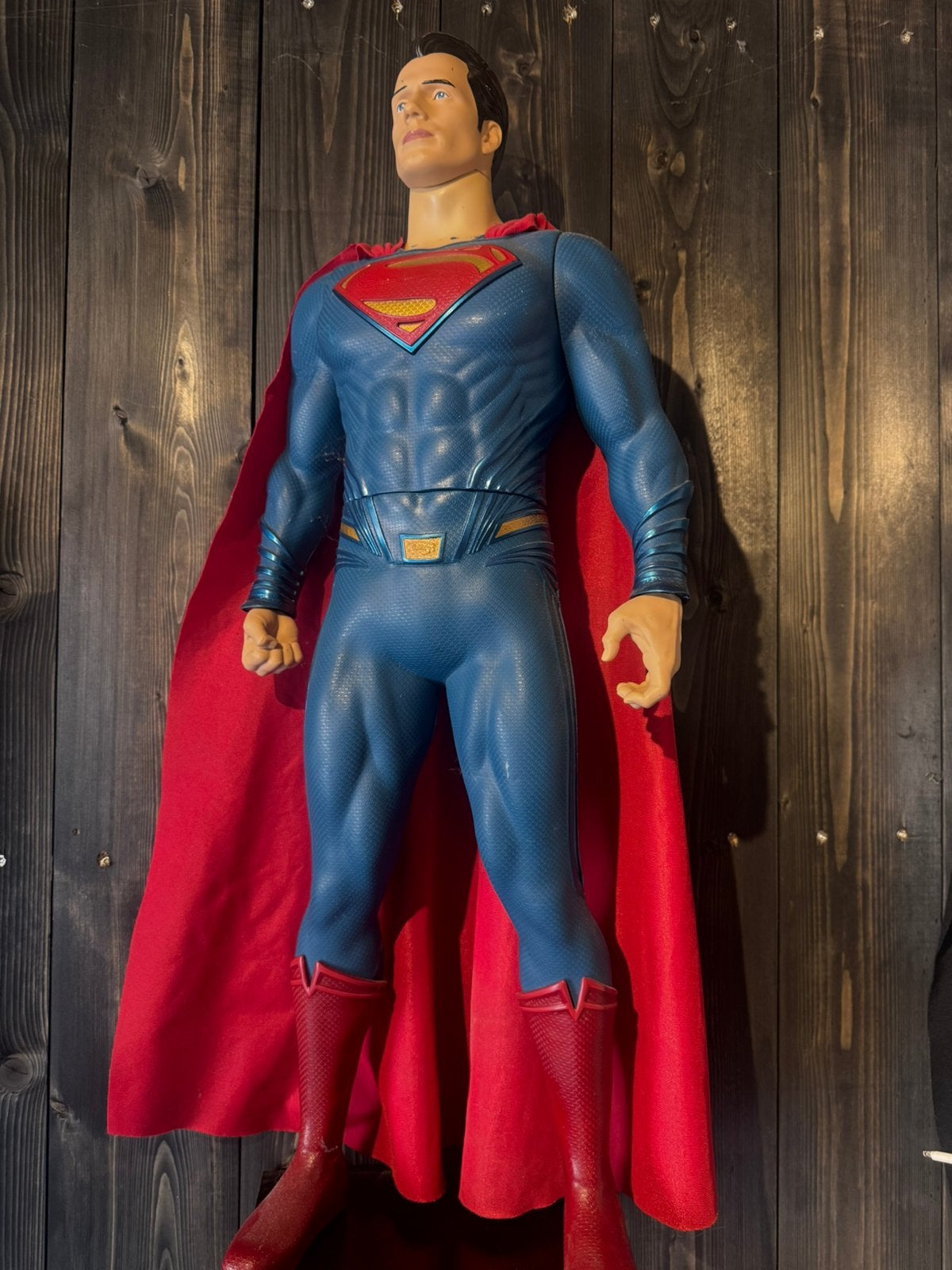Collectie beelden superman & badman, Ophalen, Gebruikt