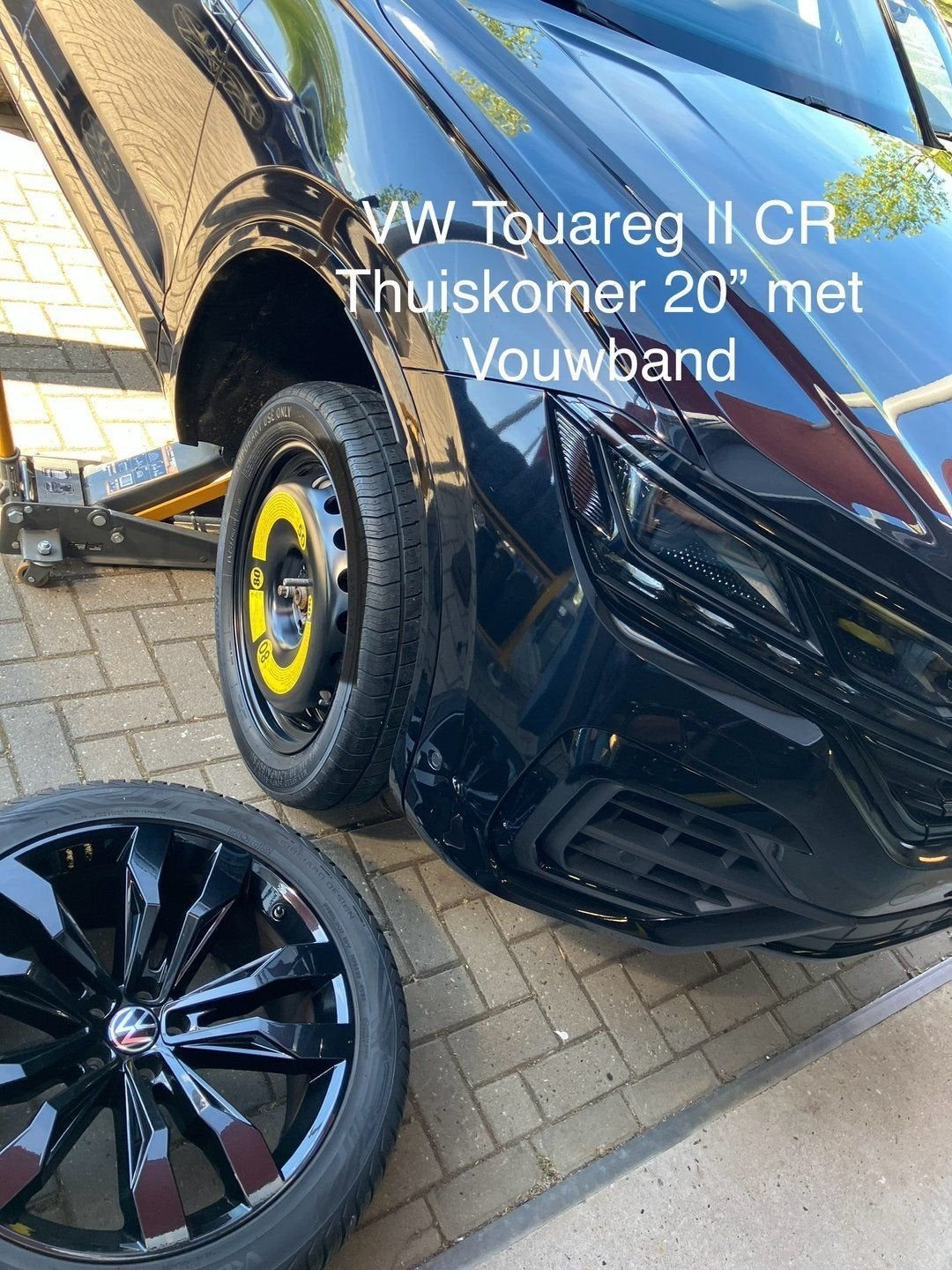 Thuiskomer Vouwband AUDI Q5 Q7 Q8 E-Tron Touareg 18 - 20 inc, Auto-onderdelen, Gebruikt, -, Banden en Velgen, Ophalen of Verzenden