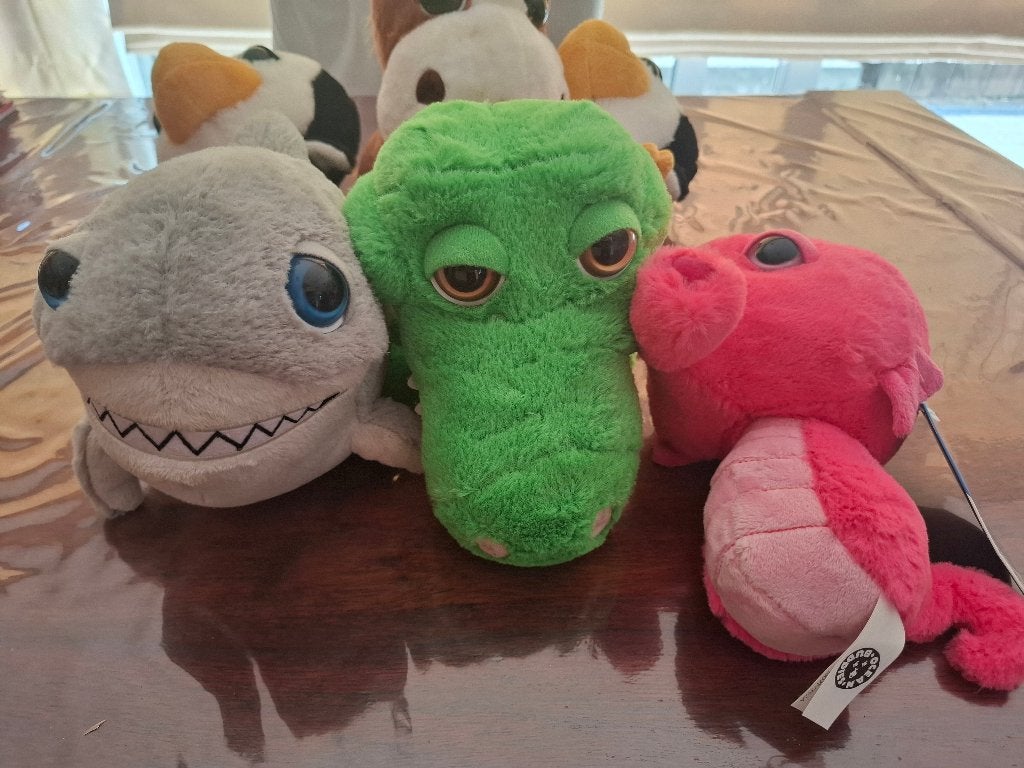 Divers peluches (6), Ophalen of Verzenden, Zo goed als nieuw, Middelgroot (20 tot 80 cm)