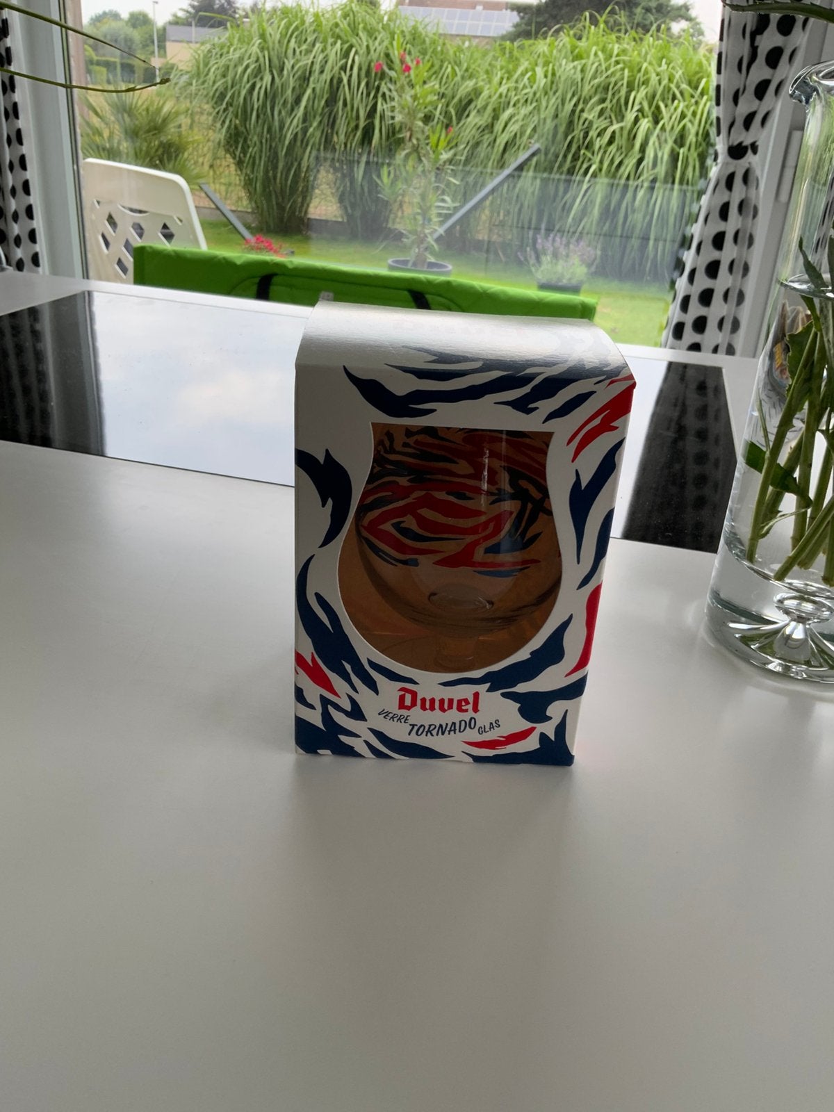 Duvel glas tornado Nieuw !, Huis en Inrichting, Ophalen, Nieuw, Glas