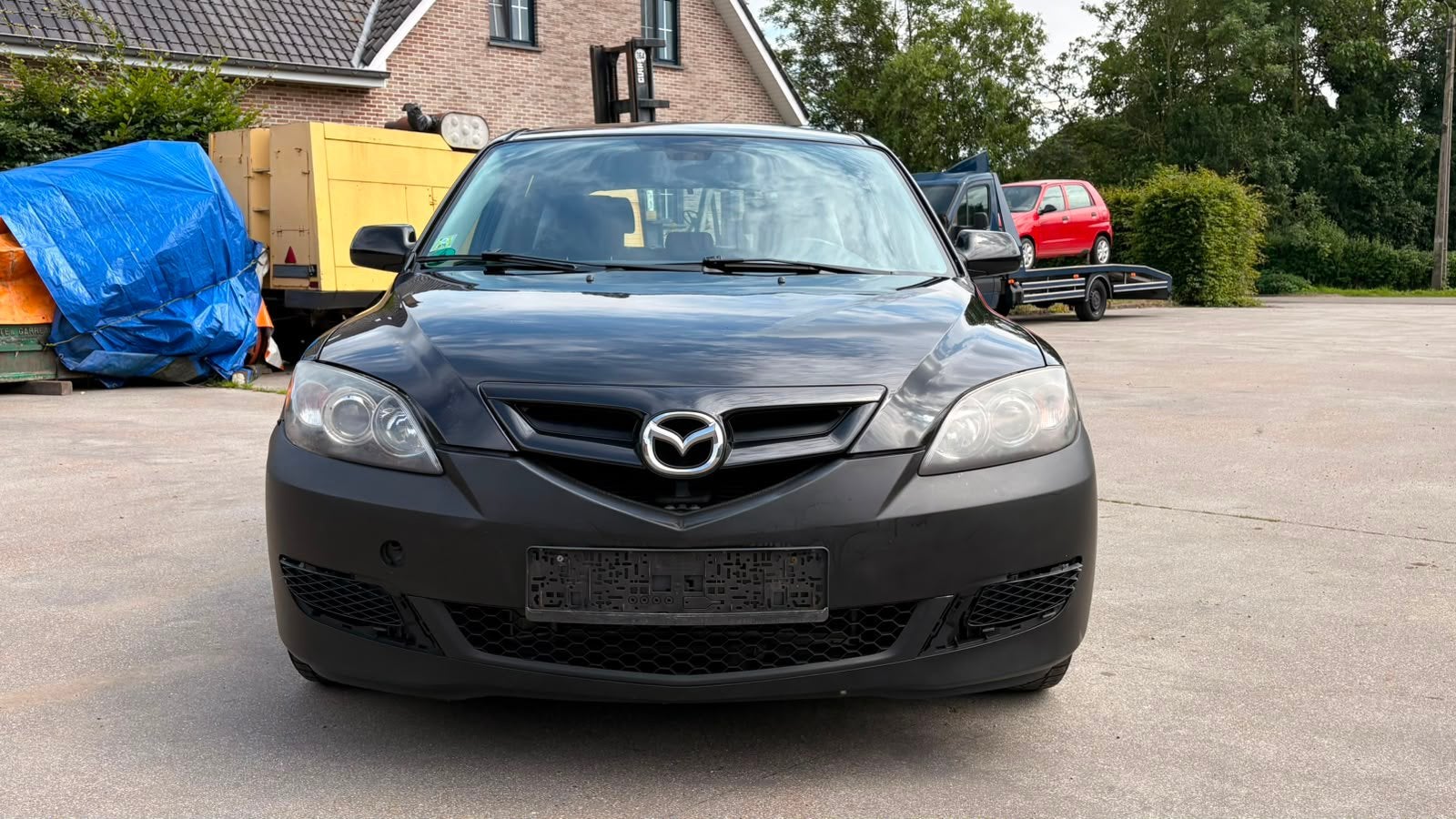 MAZDA 3 VAN 2010 1.4 BENZINE VAN 2010 MET AIRCO 139DKM, Autos, Mazda, Achat, Entreprise, Boîte manuelle, Noir