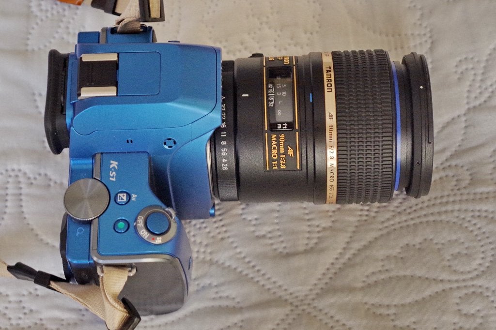 Pentax K-S1+Tamron AF SP DI 90 2.8 Macro 1:1, Audio, Tv en Foto, Ophalen, Pentax