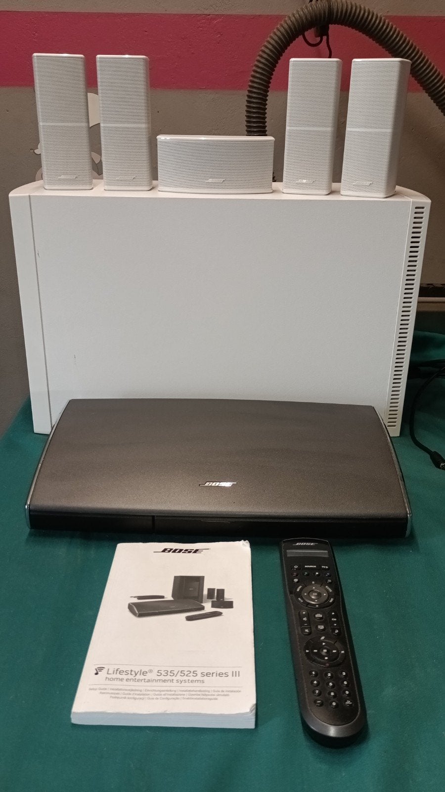 Bose Lifestyle AV35 série 3, TV, Hi-fi & Vidéo, Enlèvement ou Envoi, Comme neuf, Système 5.1, 70 watts ou plus