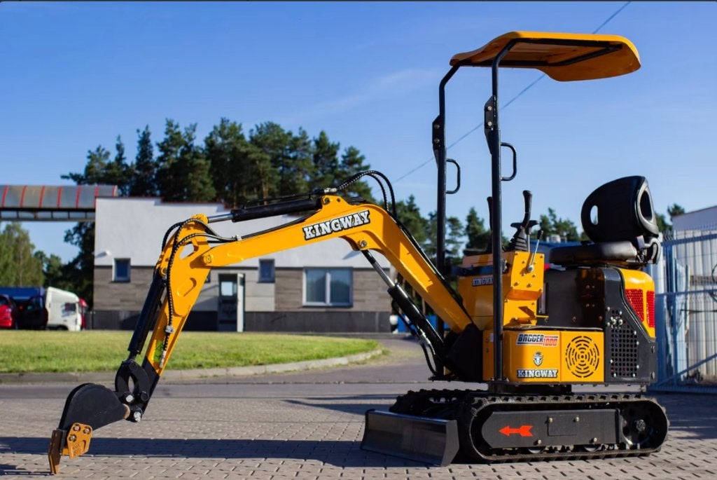 Mini Digger Minipelle Kingway Bagger1000 3 godets offerts, Articles professionnels, Machines & Construction | Grues & Excavatrices