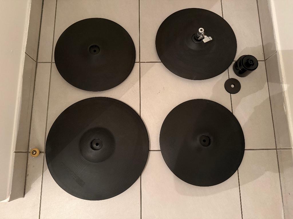 Lot cymbales roland, Musique & Instruments, Enlèvement, Utilisé, Roland