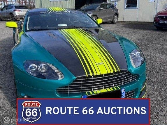Aston Martin V8 Vantage Mansory | 2008 | Route 66 Auctions, Gebruikt, Overige modellen, Zwart, Bedrijf