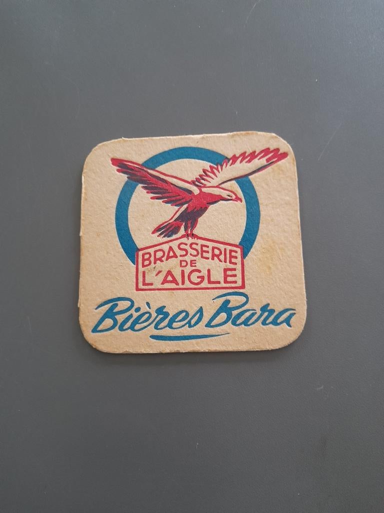 Sous-verres à bière Brasserie de l'Aigle, Collections, Marques de bière, Enlèvement ou Envoi