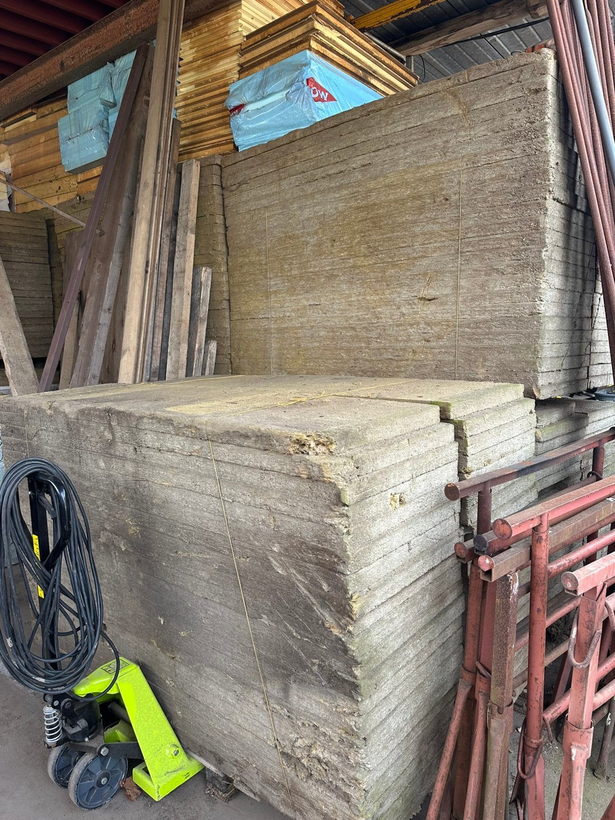 Isolatie rockwool platen 2mx0,6m 6cm dik, Doe-het-zelf en Bouw, Isolatie en Afdichting, Ophalen, Zo goed als nieuw