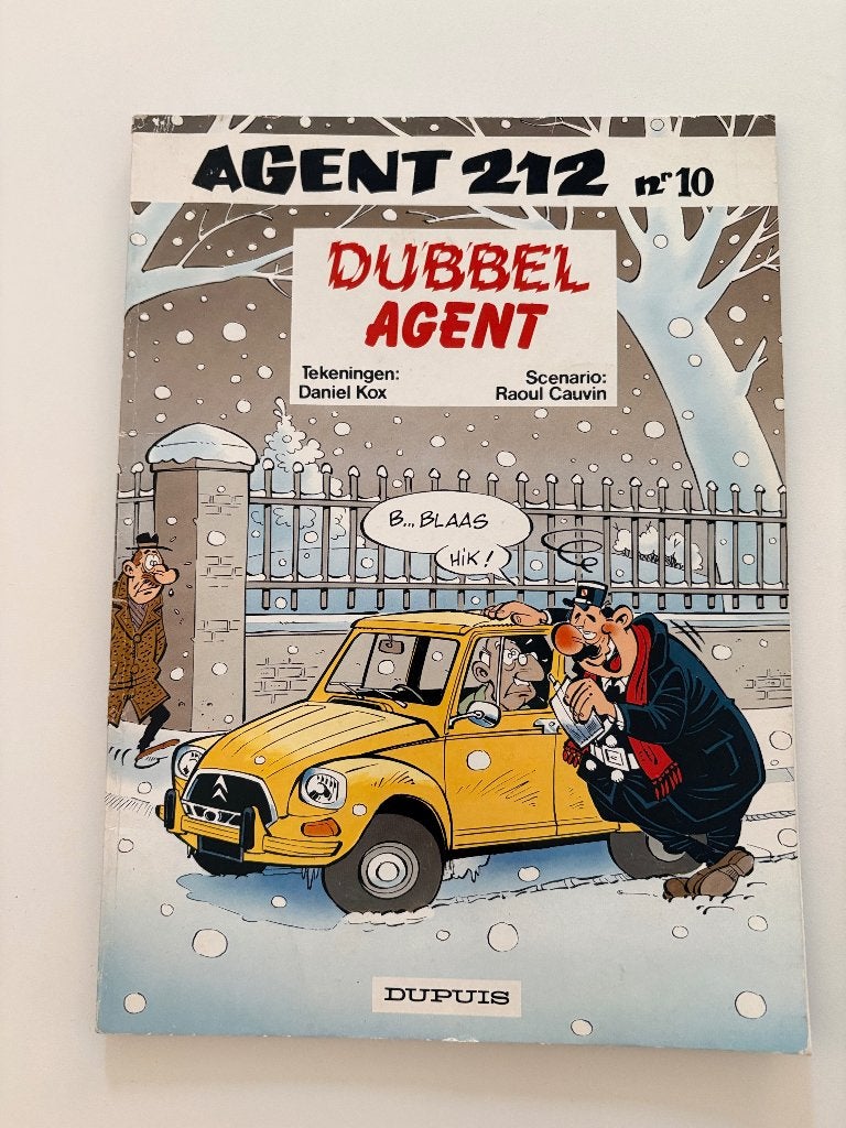 Agent 212 Dubbel agent, Eén stripboek, Cauvin, Ophalen, Gelezen