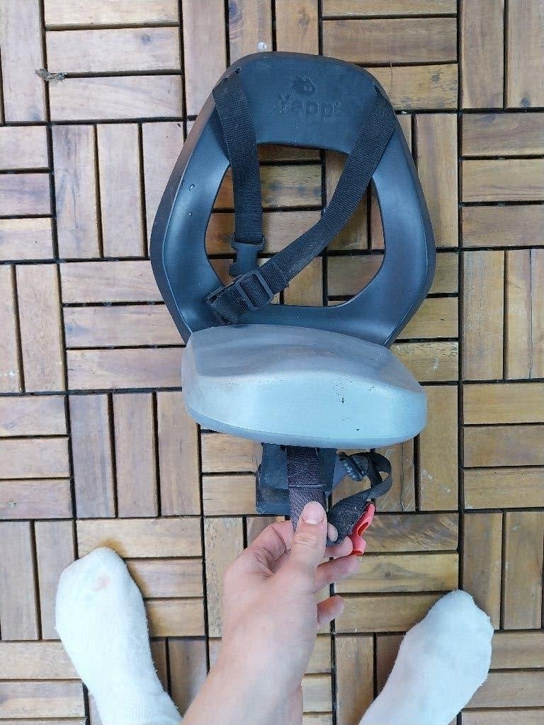 Siège de vélo, Yepp (Thule), Repose-pieds, Comme neuf, 9 à 36 kg