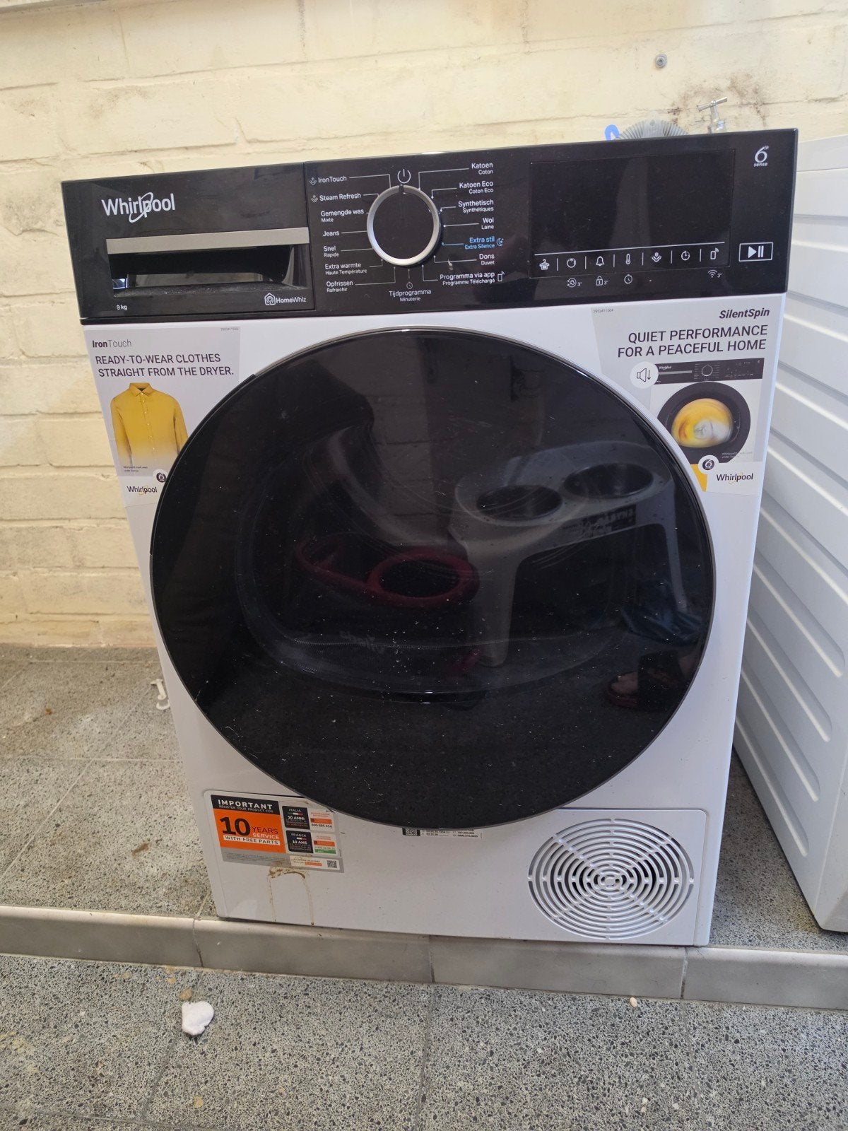 Whirlpool warmtepomp droger, Ophalen, Zo goed als nieuw