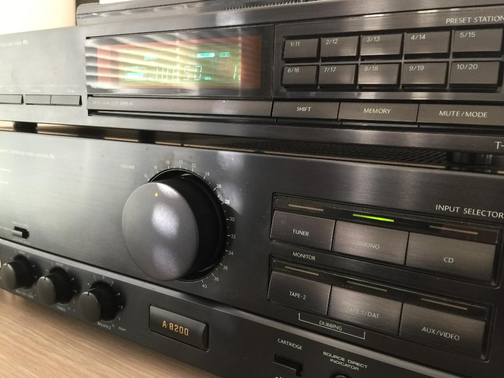 Onkyo A-8200 hi-fi versterker met tuner, Ophalen, Onkyo