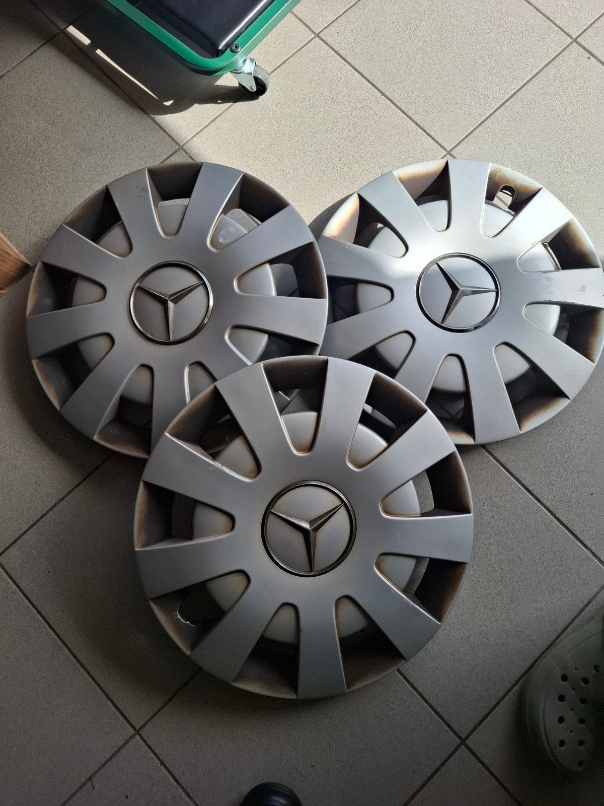 Wieldoppen mercedes sprinter, Ophalen