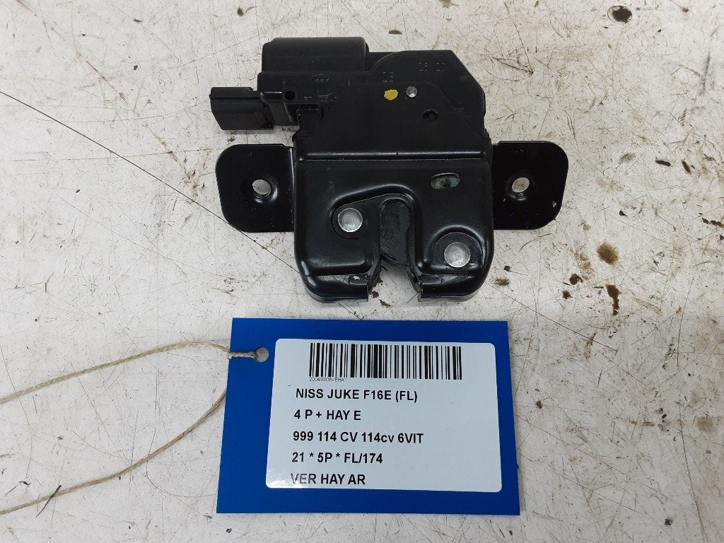 ACHTERKLEPSLOT Nissan Juke (F16) (01-2019/-) (846304010R), Gebruikt, Nissan, Achterklep