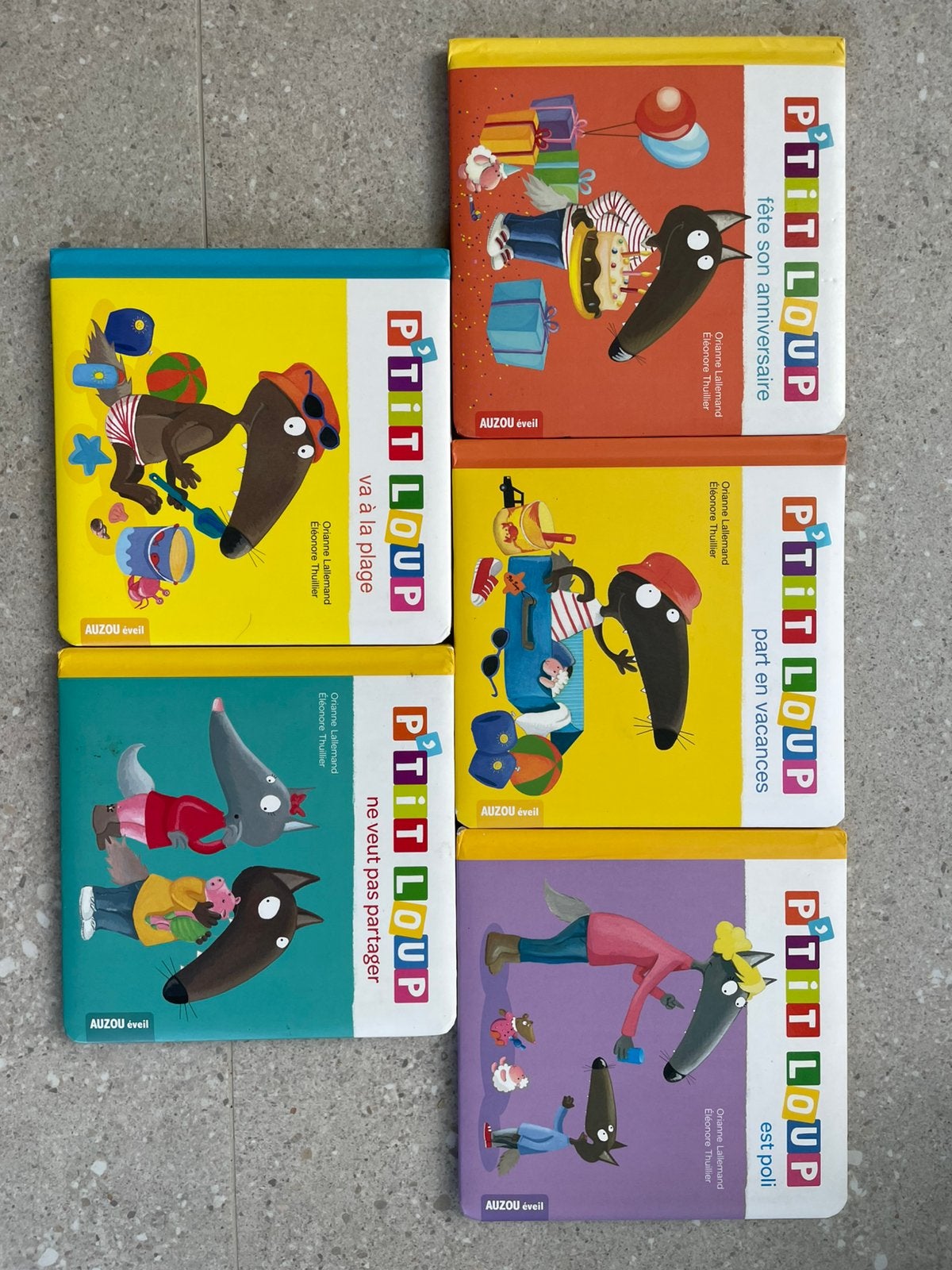 Petit loup 5 livres, Ophalen, Gelezen, 2 tot 3 jaar