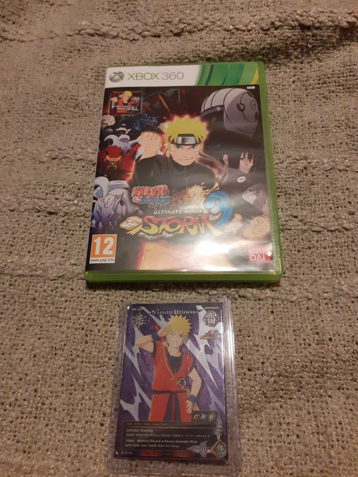 Naruto Ninja Storm 3 met promokaart, Ophalen