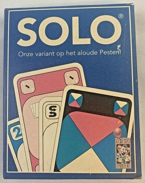 999 Games Solo kaartspel wereldberoemd spel compleet 2002, Hobby en Vrije tijd, Gezelschapsspellen | Kaartspellen, Een of twee spelers