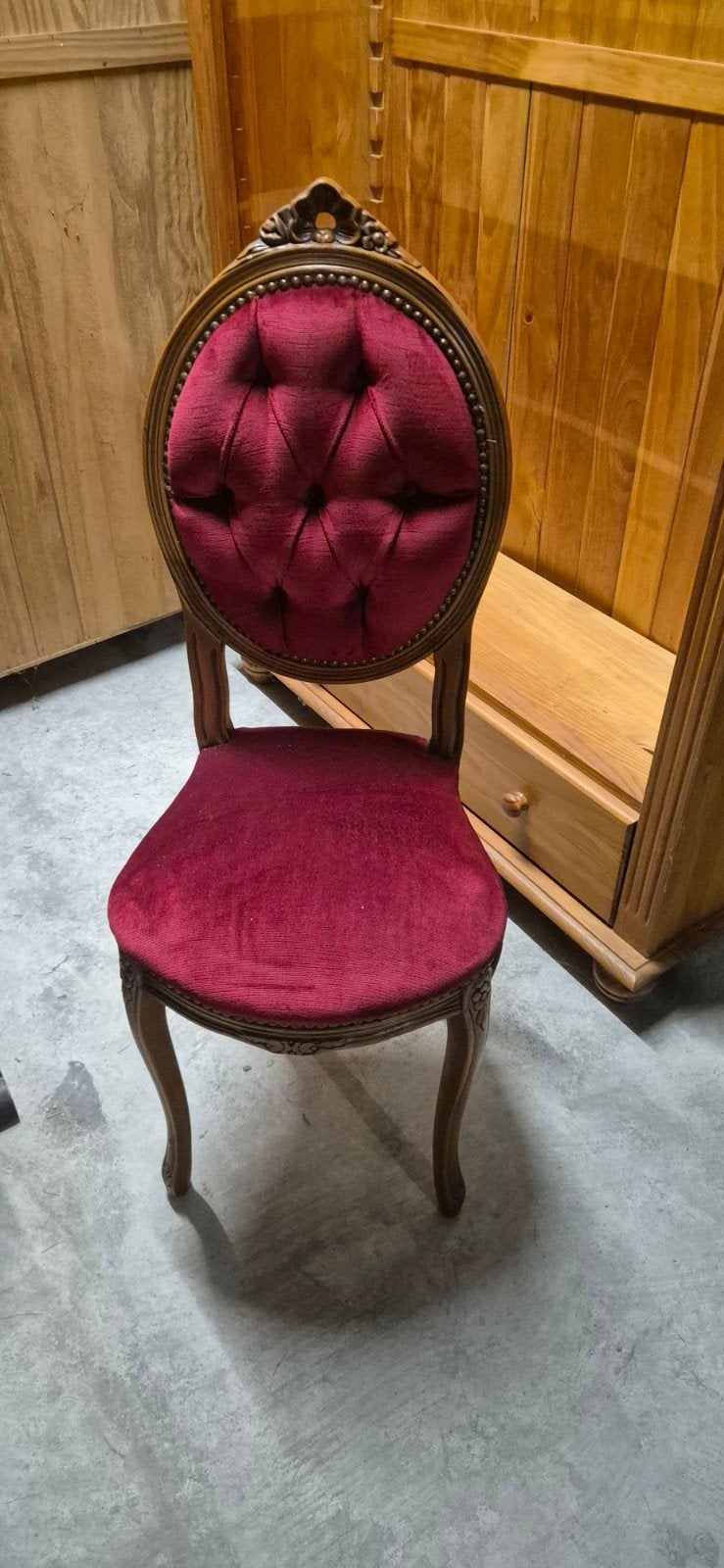 Antieke stoel, Louis XV / Louis XVI stijl, Antiek en Kunst, Ophalen