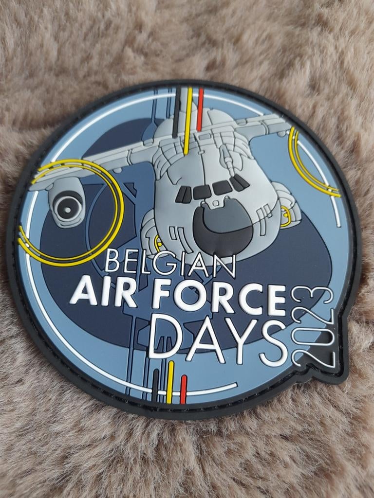Patch A400M BELGIAN AIRFORCE DAYS 2023, Ophalen of Verzenden, Nieuw, Patch, Badge of Embleem