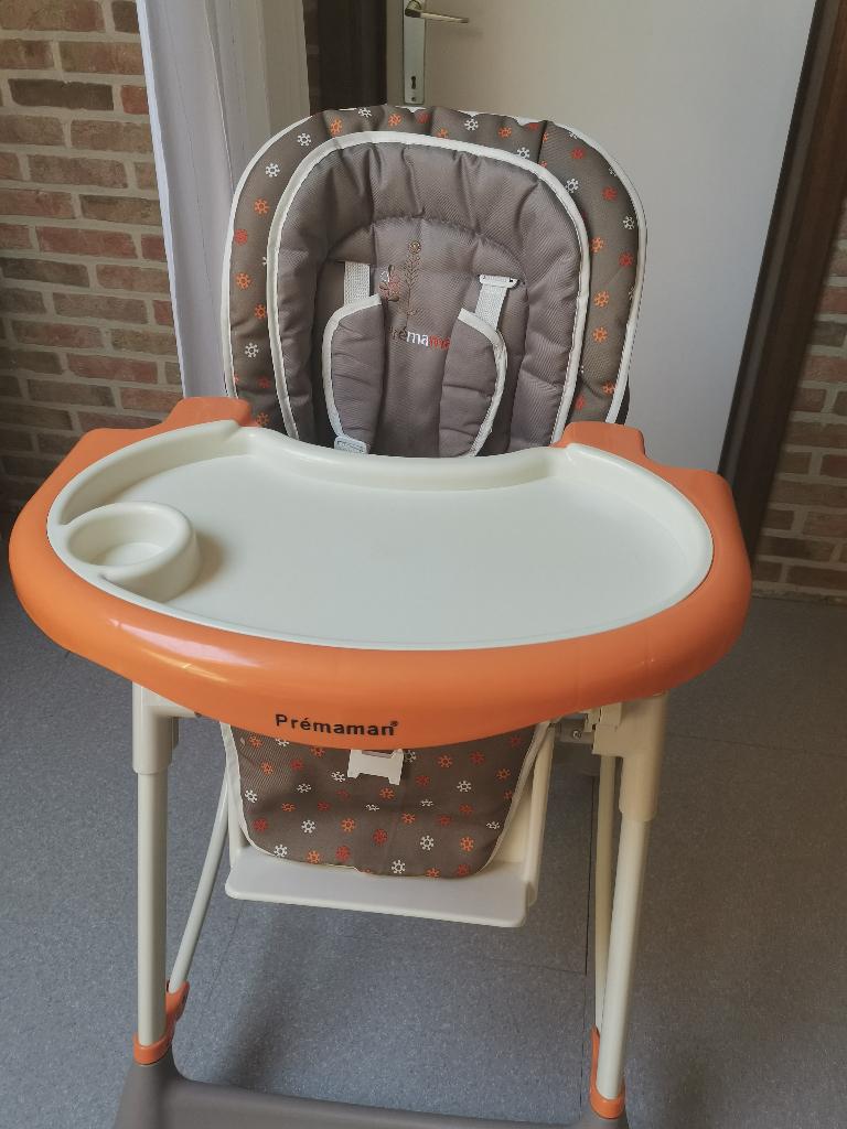 Premaman eetstoel, Ophalen