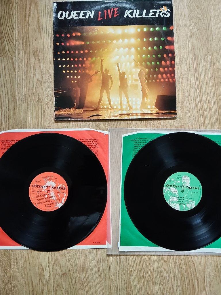QUEEN LIVE KILLERS DUBBEL-LP, Gatefold hoes, Verzenden