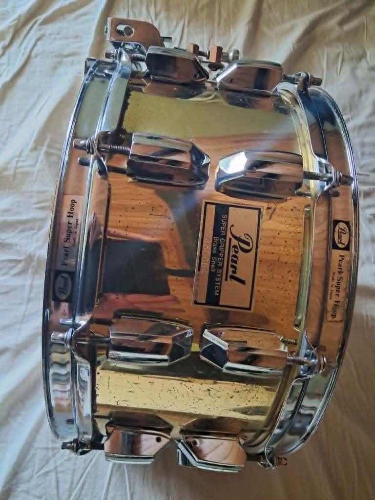 vintage PEARL snaredrum, Muziek en Instrumenten, Drumstellen en Slagwerk, Ophalen, Gebruikt, Pearl, Elektronisch
