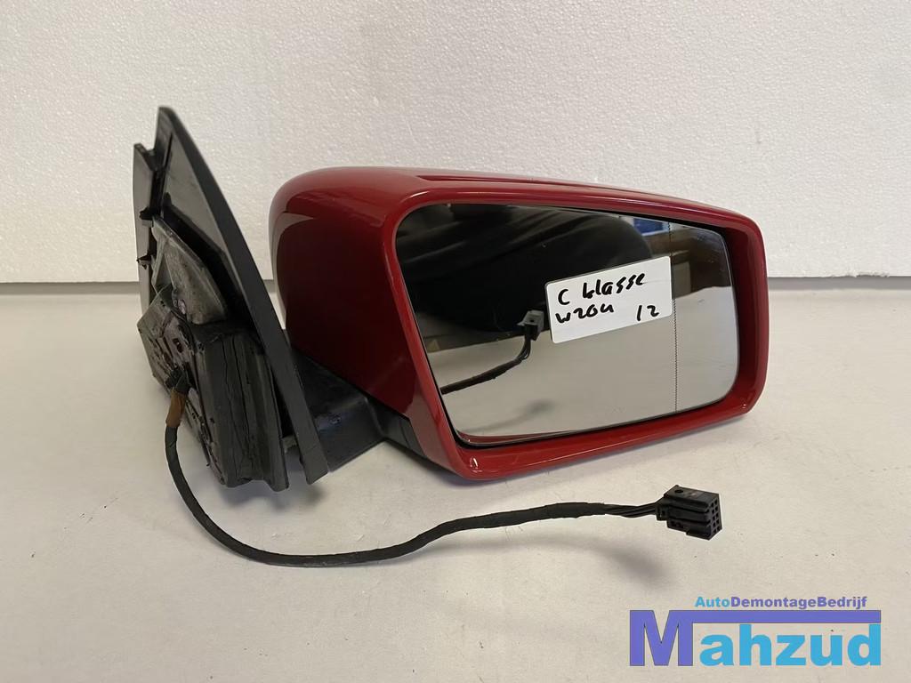 MERCEDES C KLASSE W204 rood rechts spiegel red right mirror, Gebruikt, Mercedes-Benz AG, Mercedes-Benz, Mercedesstrasse 120
70372  Stuttgart, DE