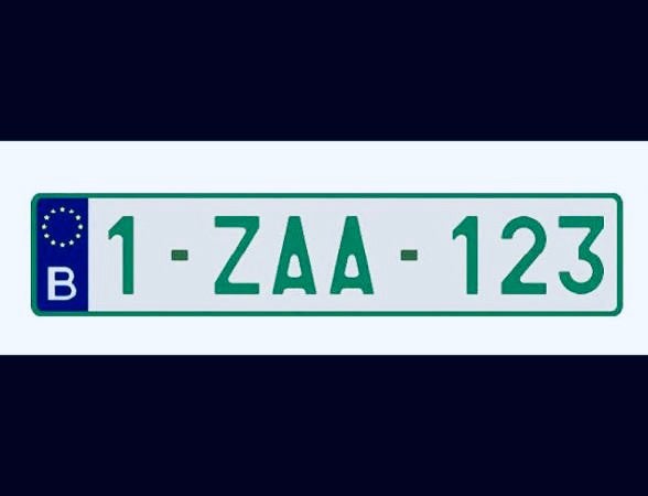Portes d'Anvers à plaques Z, Autos : Divers, Enlèvement ou Envoi