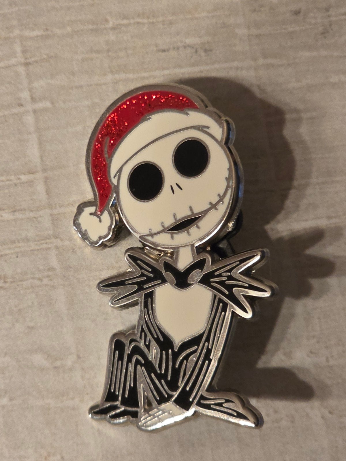 Jack Skellington Christmas Pin Disneyland Paris NBC, Ophalen of Verzenden, Overige figuren, Zo goed als nieuw, Overige typen
