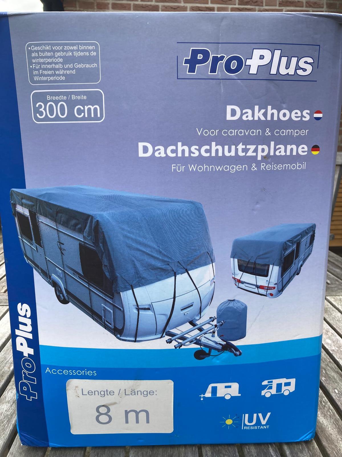 Nieuwe beschermhoes camper/caravan, Caravans en Kamperen, Ophalen of Verzenden, Nieuw
