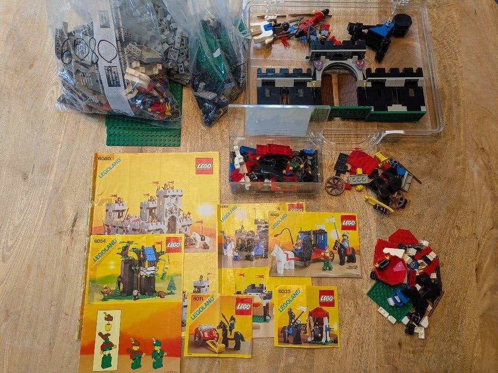 Lego Castle collectie, Lego, Ensemble complet, Instructions incluses, Utilisé