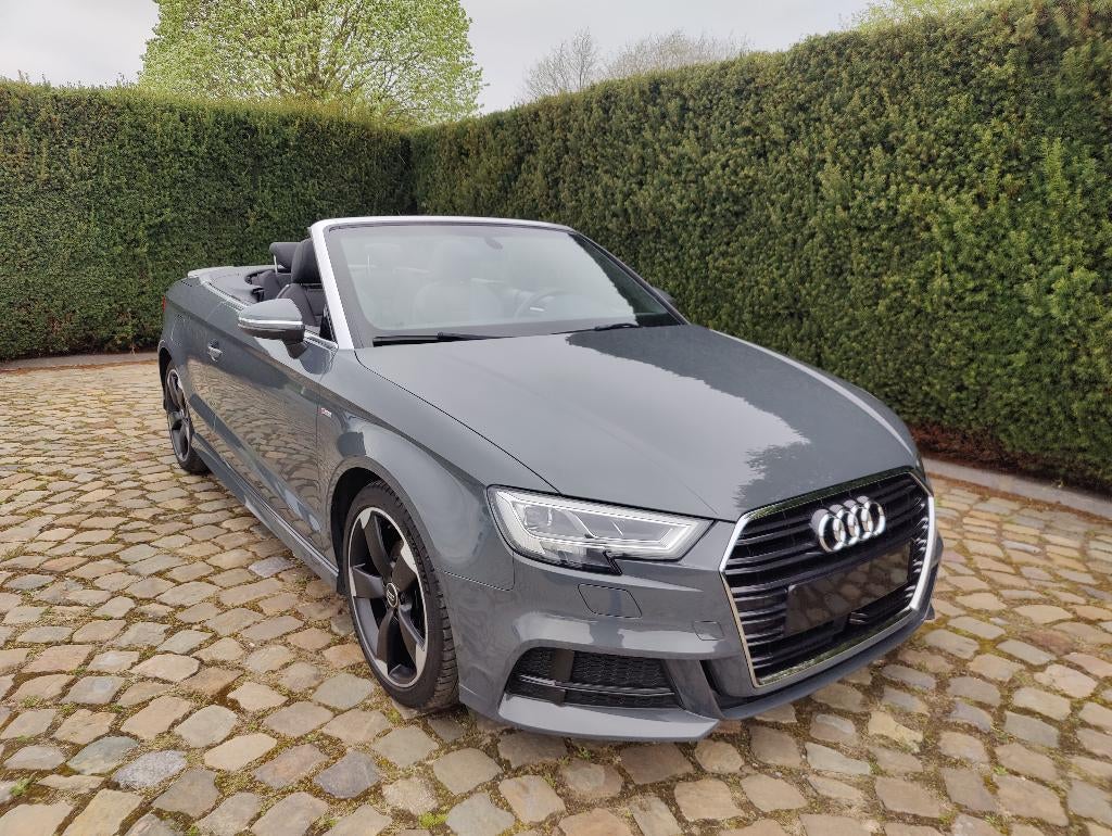 Audi A3 Cabriolet 35 TFSI Sport S-tronic S-line, Autos, Audi, Argent ou Gris, Achat, Entreprise, Cabriolet