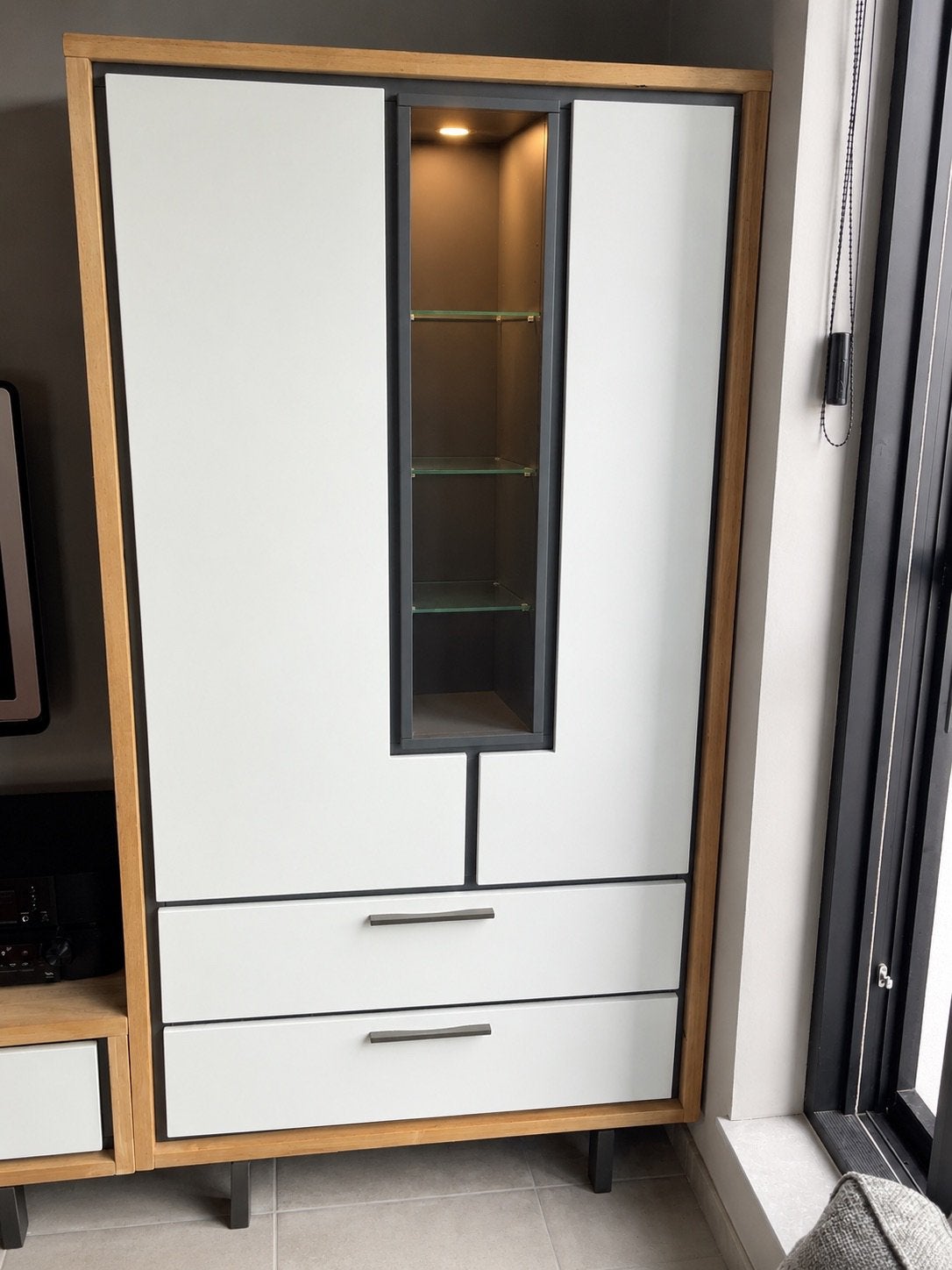Tv meubelen, Ophalen, 50 tot 100 cm, Zo goed als nieuw, Modern