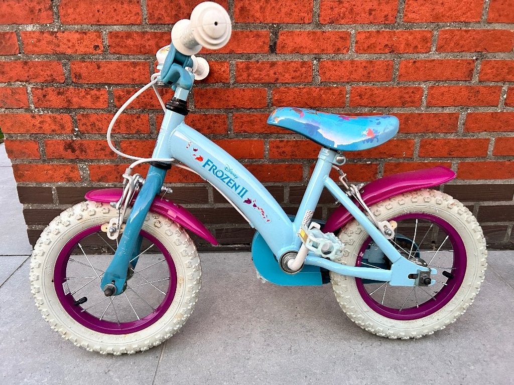 Kinderfiets, Fietsen en Brommers, Ophalen, Zo goed als nieuw, Zijwieltjes