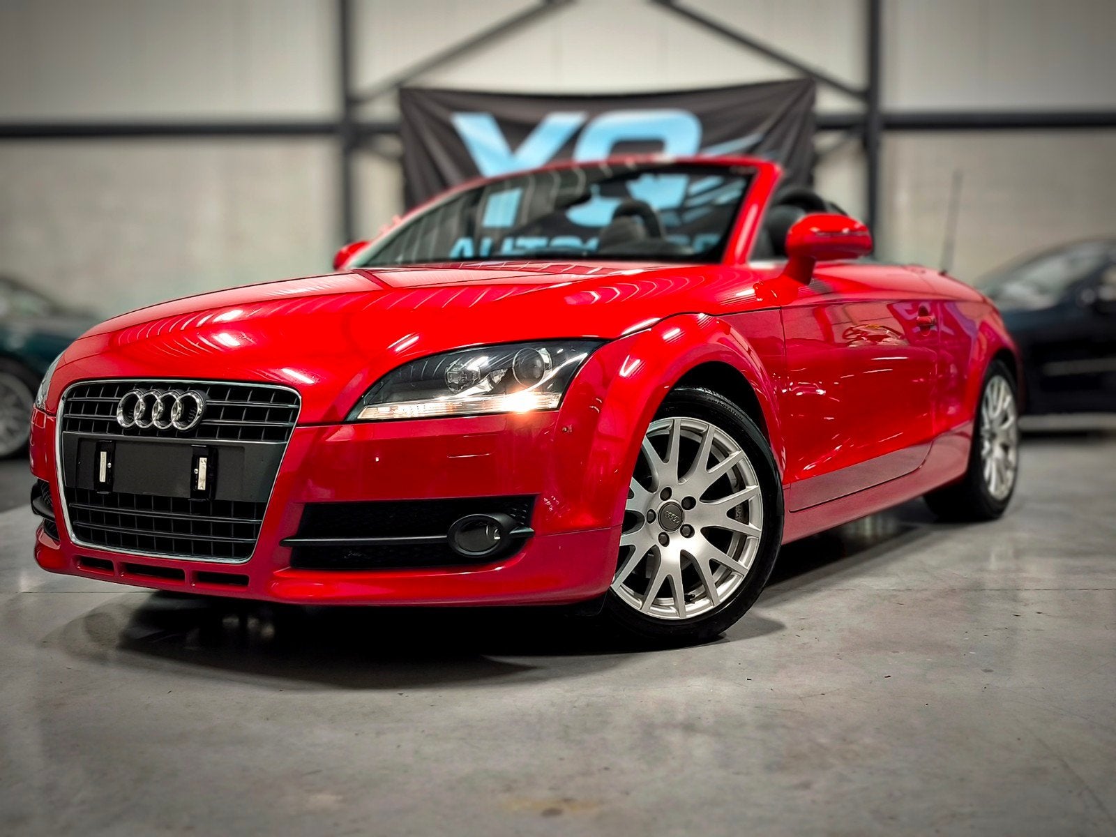 Audi TT Cabrio 2.0 Tfsi leder xenon, Rouge, Entreprise, Cabriolet, Carnet d'entretien