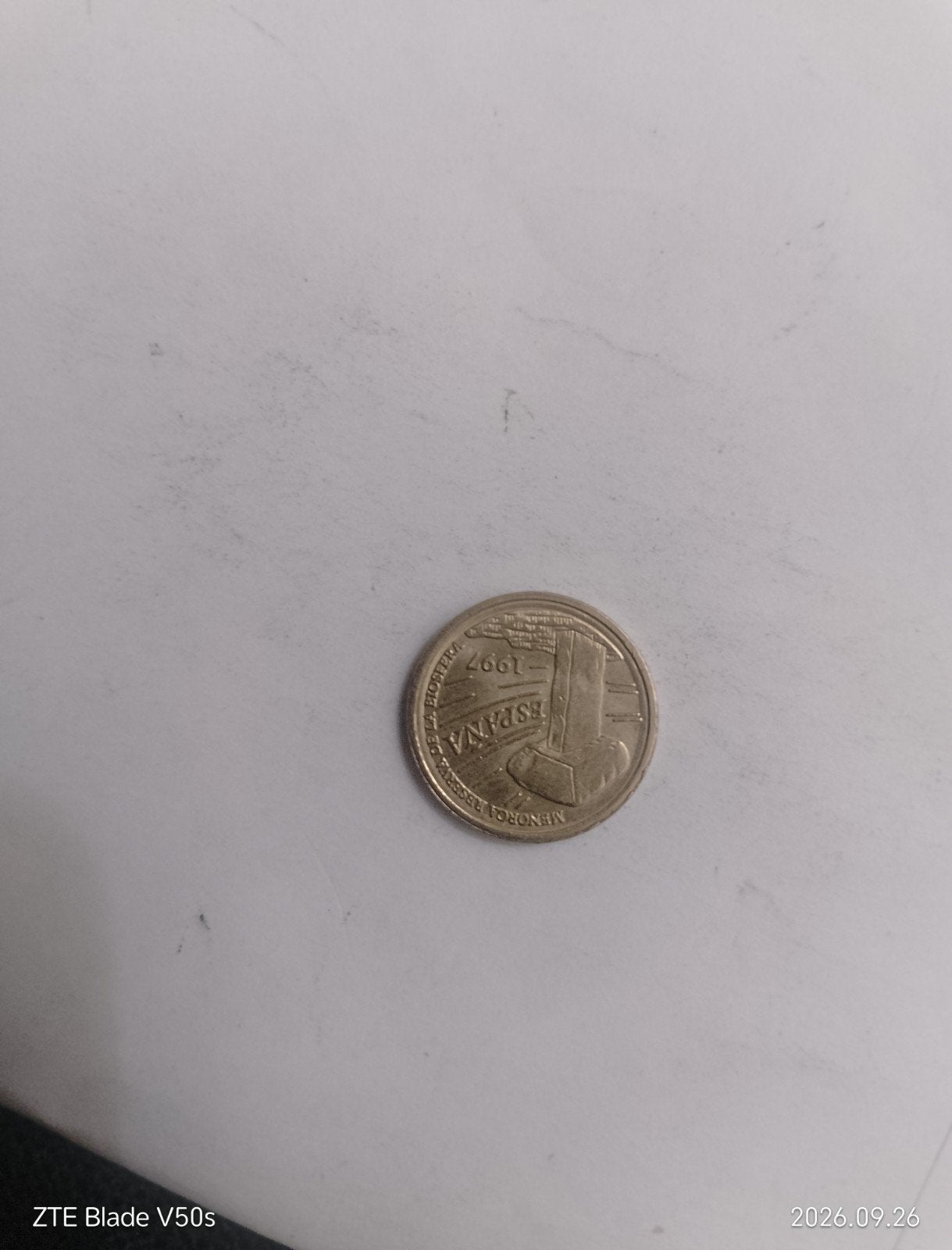 pièce de monnaie espagnole, Timbres & Monnaies, Enlèvement ou Envoi