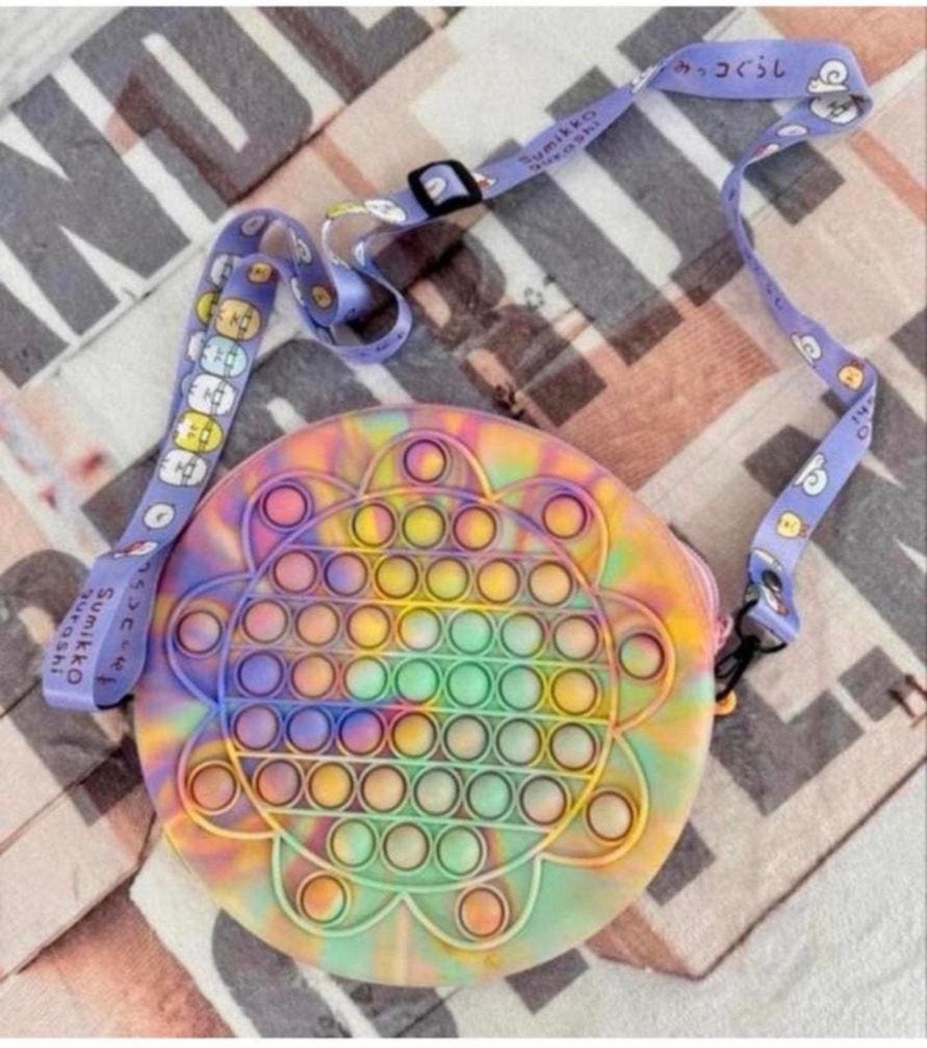 Sumikko Gurashi - designer rond ronde silicone tas tasje zak, Handtassen en Accessoires, Tassen | Damestassen, Ophalen of Verzenden