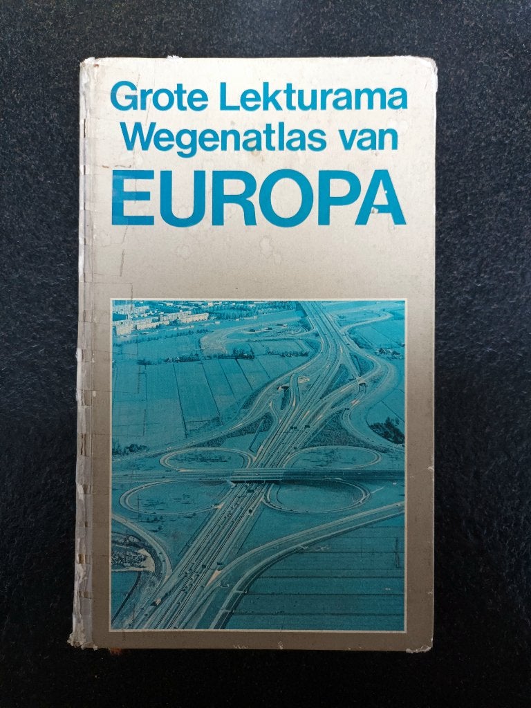 Grote Lekturama Wegenatlas van Europa, Boeken, Atlassen en Landkaarten, Verzenden, Gelezen