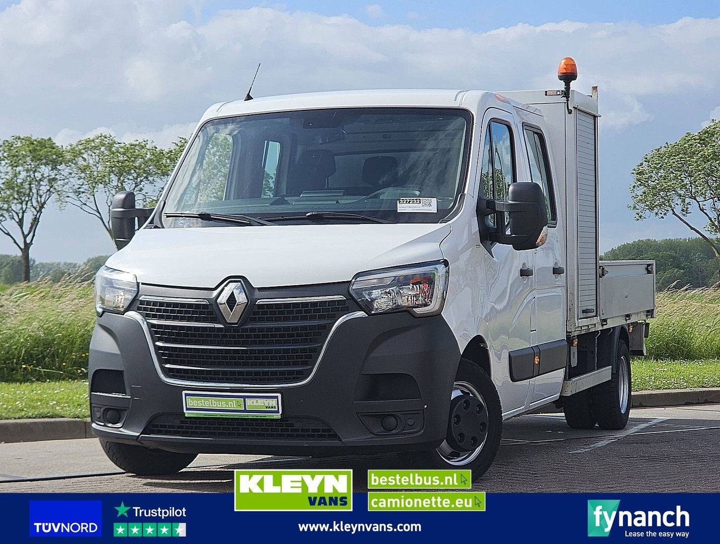 Renault MASTER 2.3 DUB.CAB Open-Laadbak, Autos, Camionnettes & Utilitaires, Entreprise, ABS, Air conditionné, Verrouillage central