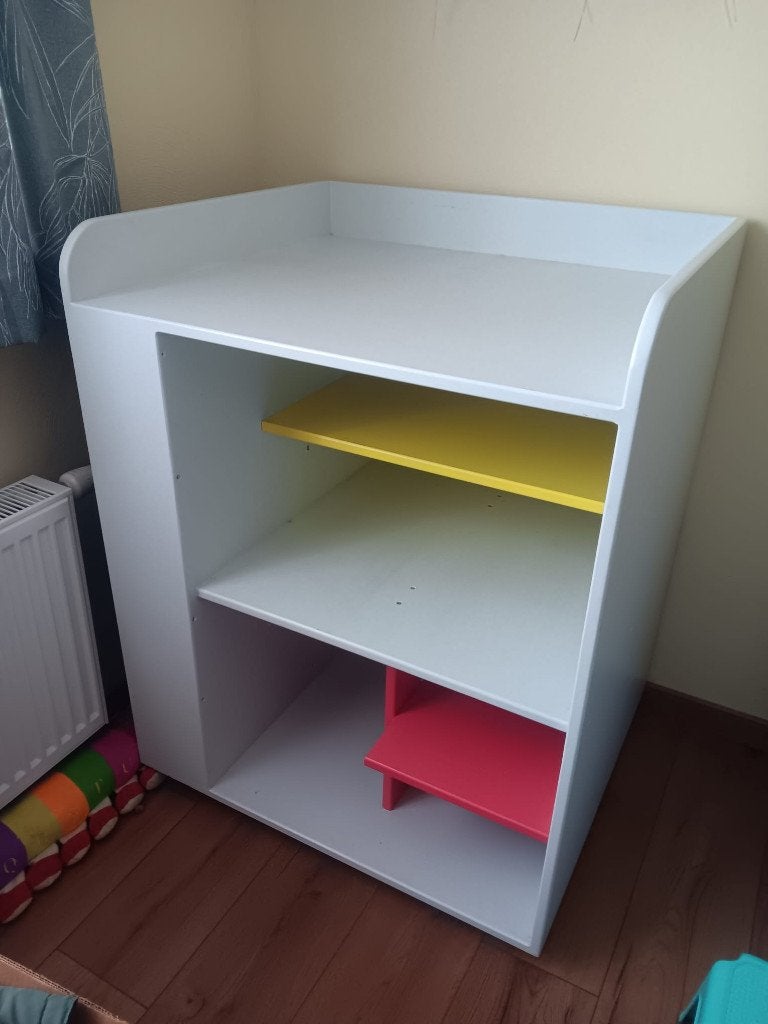 Handgemaakte verschoningstafel, Kinderen en Baby's, Gebruikt, 70 cm of meer, 100 cm of meer, Opstaande rand