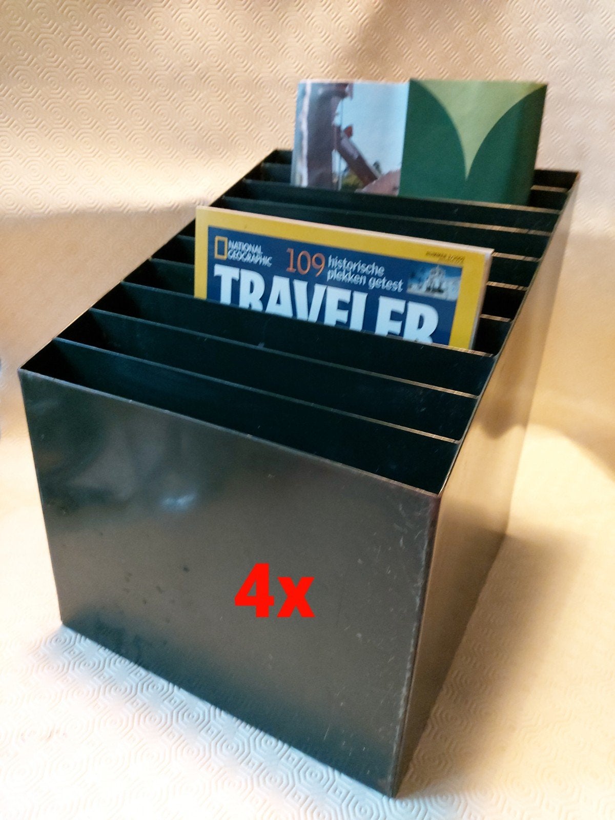 Organiseur de bureau, vintage industriel, mid-century modern, Divers, Enlèvement, Utilisé