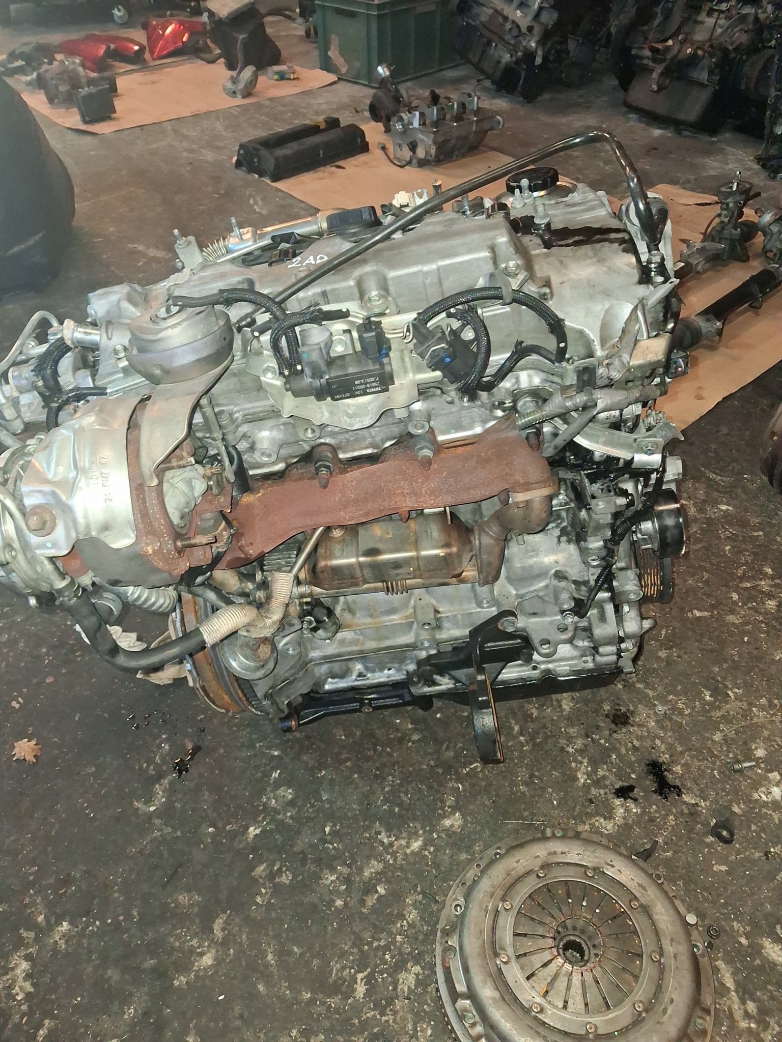 Moteur 2ADFHV Complet RAV TOYOTA AURIS COROLLA VERSO AVENSIS, Envoi, Utilisé, Daihatsu