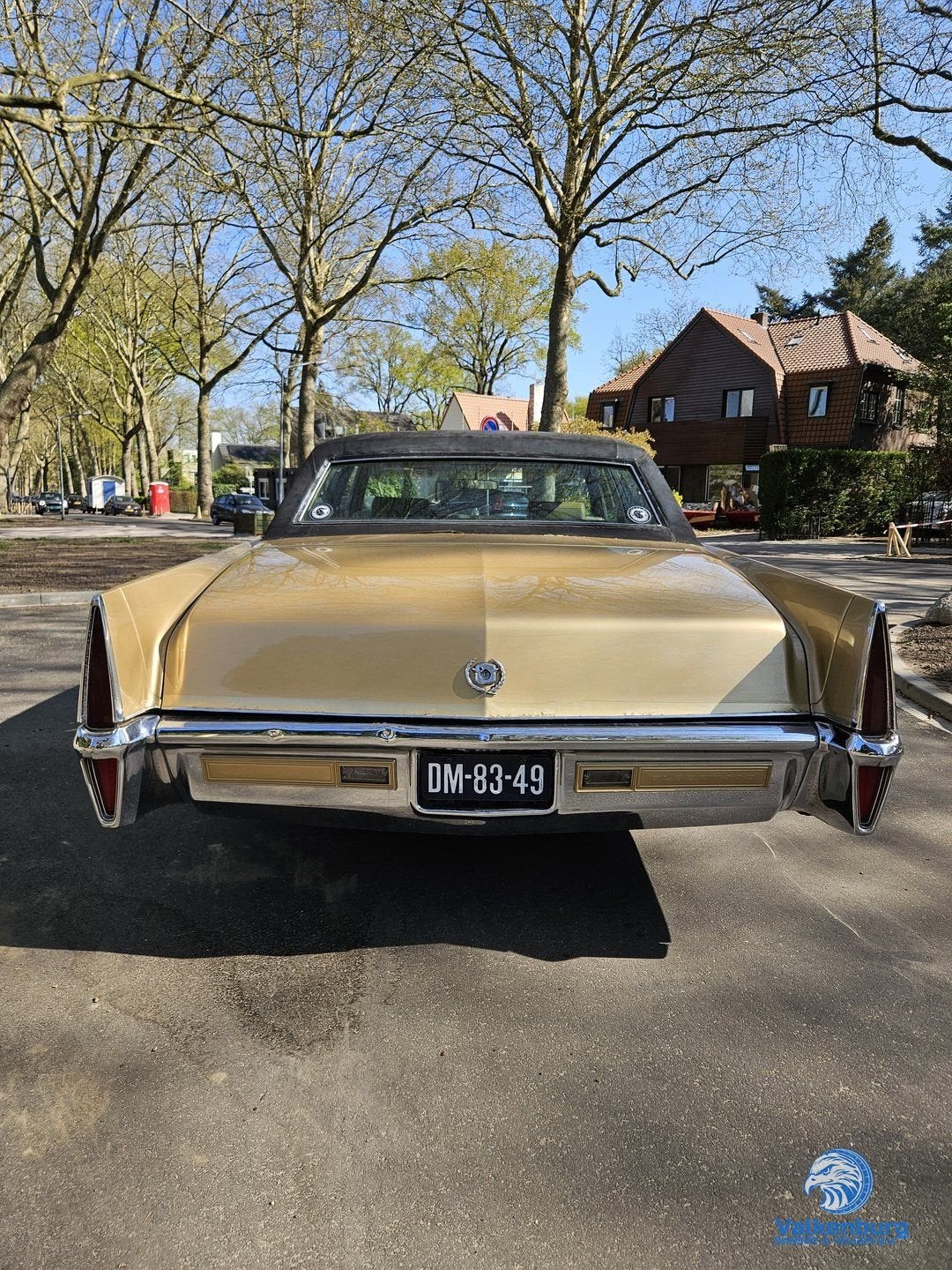 Cadillac Fleetwood Brougham  7.7 V8 LPG AUT 375 PK 1970 Goud, Auto's, Automaat, Overige kleuren, Bedrijf, Berline