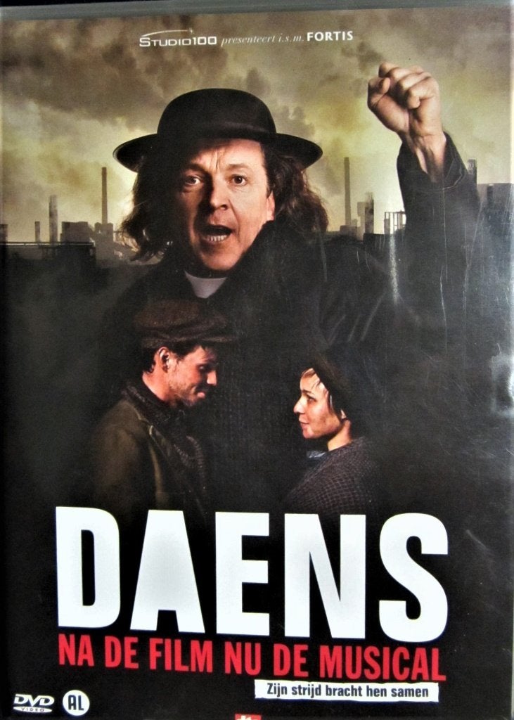 DVD VLAAMSE MUSICAL- DAENS (LUCAS VAN DEN EYNDE) ZELDZAAM, CD & DVD, Enlèvement ou Envoi, Tous les âges, Autres genres, Néerlandais