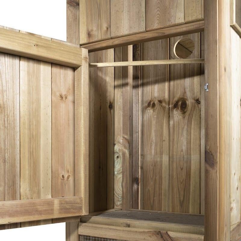 Volière R1 links, Dieren en Toebehoren, Ophalen of Verzenden, Nieuw, Hout, Volière