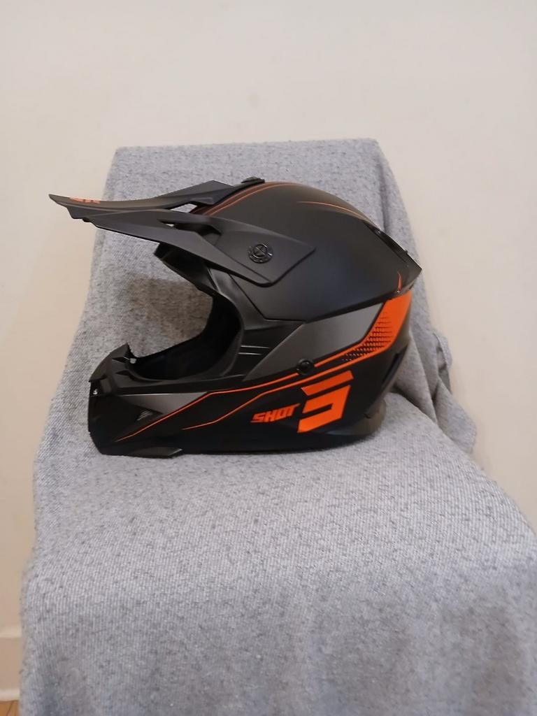 Casque intégral vélo VTT BMX Shot Race Gear, Vélos & Vélomoteurs, Enlèvement, XS