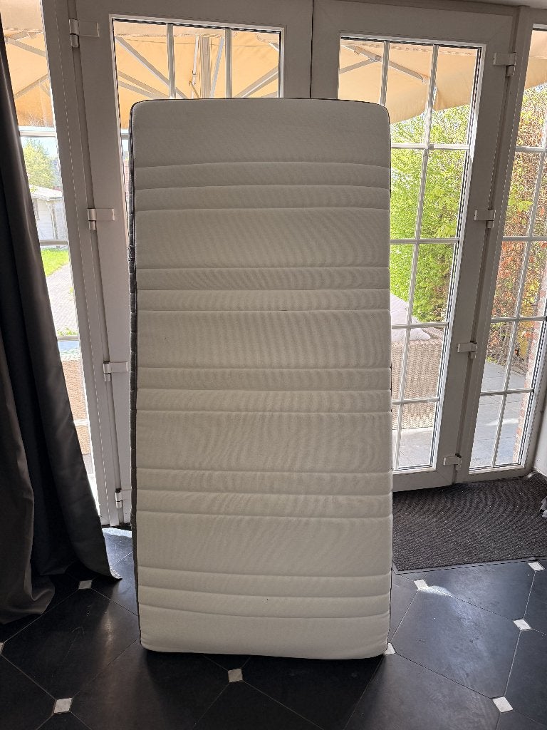 Matras Ikea HOVAG Pocketvering, Huis en Inrichting, Slaapkamer | Matrassen en Bedbodems, Ophalen, Gebruikt, 90 cm, Eenpersoons
