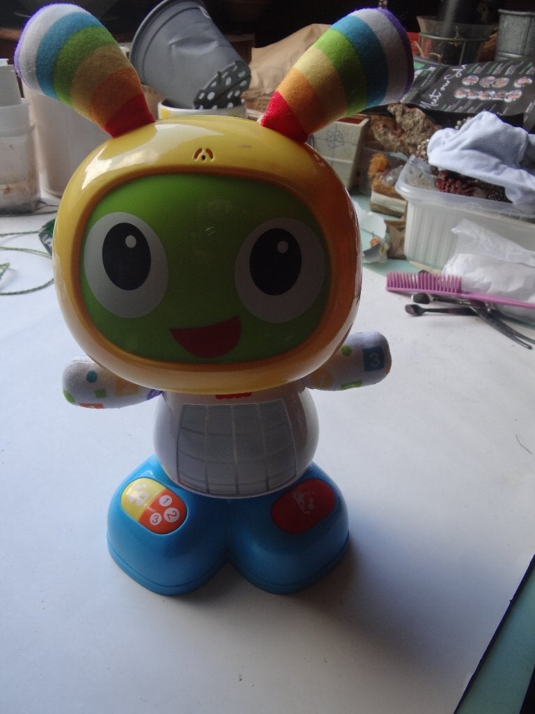 Fisher price BEBO - groot, Enlèvement ou Envoi, Comme neuf, Jouet à Pousser ou Tirer, Avec lumière